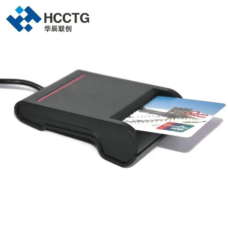 USB ISO7816 Contato IC Inteligente Escritor Leitor De Cartão Chip DCR30
