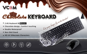 Fábrica OEM Oficina Teclado inalámbrico Ratón Combo Puerto USB Inglés Español Diseño Soporte Óptico Computadora Ratón inalámbrico - Product Image 6