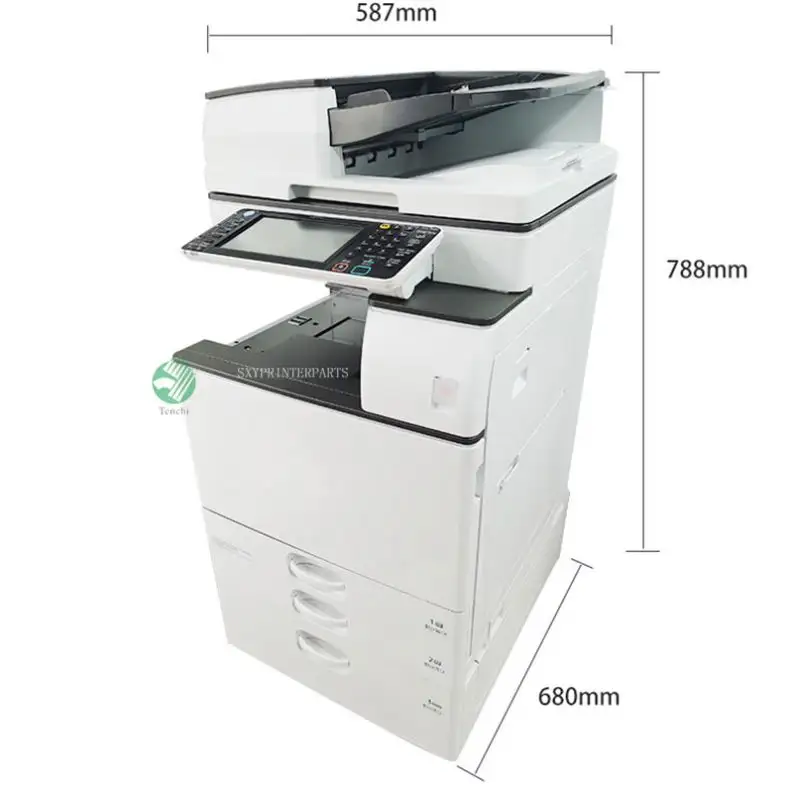 2021 HIgh quality All in one copier machine Used Copiers for Ricoh Aficio MP 6054 A3 color copier Photocopy Machine
