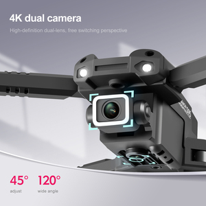 S95 Mini Body Drone10 <strong>Minutes</strong> Flight Time with Dual 4K Camera Gravity SensorThree Side Obstacle Avoidance Drone - Product Image 4