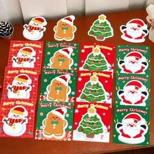 Giáng sinh mới lạ hình giấy ghi chú dán Santa Snowman Gingerbread người đàn ông cây thông giáng sinh Memo Pads Văn Phòng TrườNg kỳ nghỉ Quà Tặng - Product Image 5