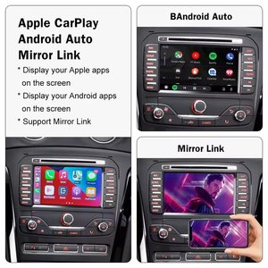 Carplay安卓汽车原始设备制造商接口盒安卓汽车解码器福特边缘Sync2系统汽车收音机
