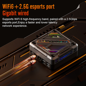 ต่ําราคา Amd R7-7840Hs มินิพีซีอุตสาหกรรมเดสก์ท็อปคอมพิวเตอร์พีซี Type-C ชาร์จ Minipc พร้อมเอาต์พุตสามหน้าจอพร้อมกัน - Product Image 6