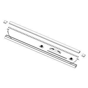 Không nhấp nháy ánh sáng tuyến tính dẫn phù hợp lý tưởng cho thư viện khu vực đọc sách bảo vệ thị lực - Product Image 5