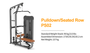 高品质商用健身器材平板装载划船拉下机Lat拉下机 - Product Image 4