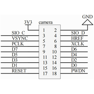 OV7670 Kamera modul unterstützt VGA CIF Auto Exposure Control Display Aktive Größe X480 - Product Image 6