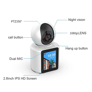 C30双方向ビデオコールカメラ2.8インチIPS HDスクリーン対応ワイヤレスWiFi多機能カメラ - Product Image 6