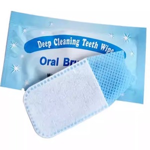 <strong>Teeth</strong> Oral <strong>Swab</strong> Dental <strong>Tooth</strong> Whitening Cleaning Oral Brush up Wipe <strong>Teeth</strong> Finger Wipe - Product Image 4