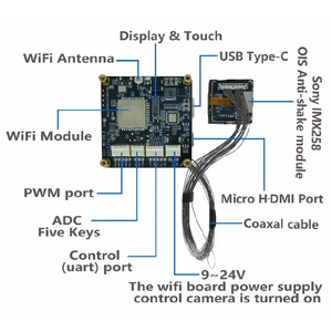 IMX258 13MP Micro <strong>Camera</strong> Module OIS Optical Image Stabilization 4K 30FPS Wireless Wifi Mini <strong>Camera</strong> Module Surgical Head <strong>Camera</strong> - Product Image 2