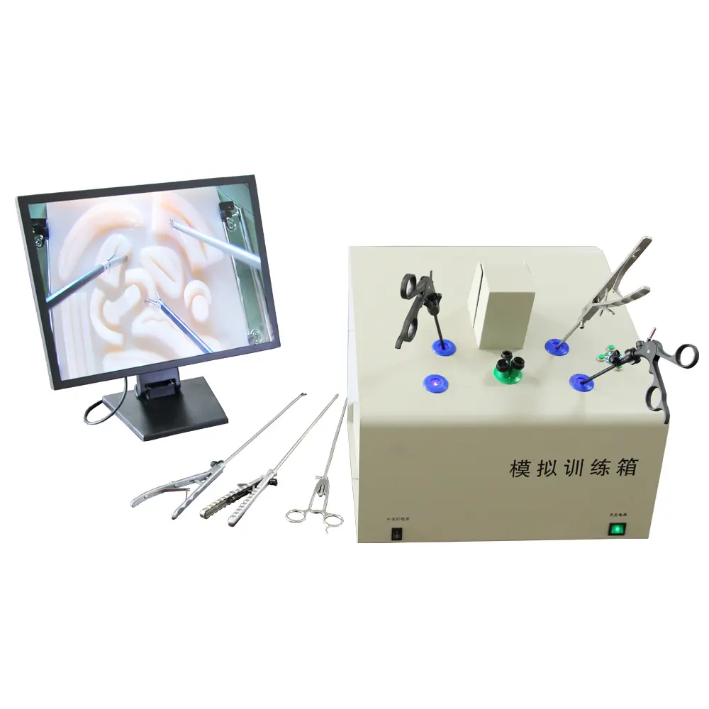 Manipulador simulador con cámara para cirugía laparoscópica, caja de simulación de endoscopio, entrenador