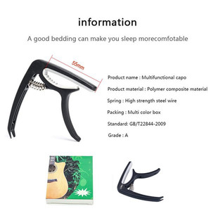 Strumento educativo per la riparazione di strumenti per la regolazione della clip per il cambio di corda 3-in-1 accessori per chitarra folk set di strumenti musicali - Product Image 6