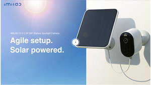 IMILAB EC4 2.5K Full HD 2.4GHzWifi Network <strong>Camera</strong> 150&deg; View Low Power Solar <strong>Camera</strong> Two-way Audio PIR Detection Outdoor <strong>IP</strong> <strong>Camera</strong> - Product Image 2
