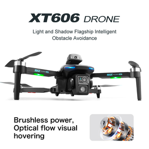 XT606无人机用于航空摄影高清摄像机光流避障双镜头遥控器 - Product Image 3