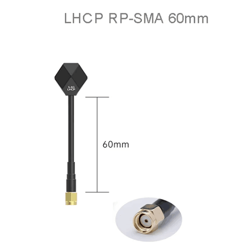 LHCP RP-SMA 60mm