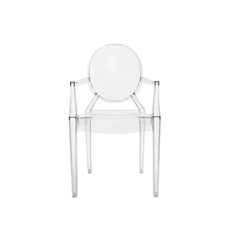 Cadeiras de plástico transparentes do luis fantasma do acrílico para jantar ou casamentos feitas da china
