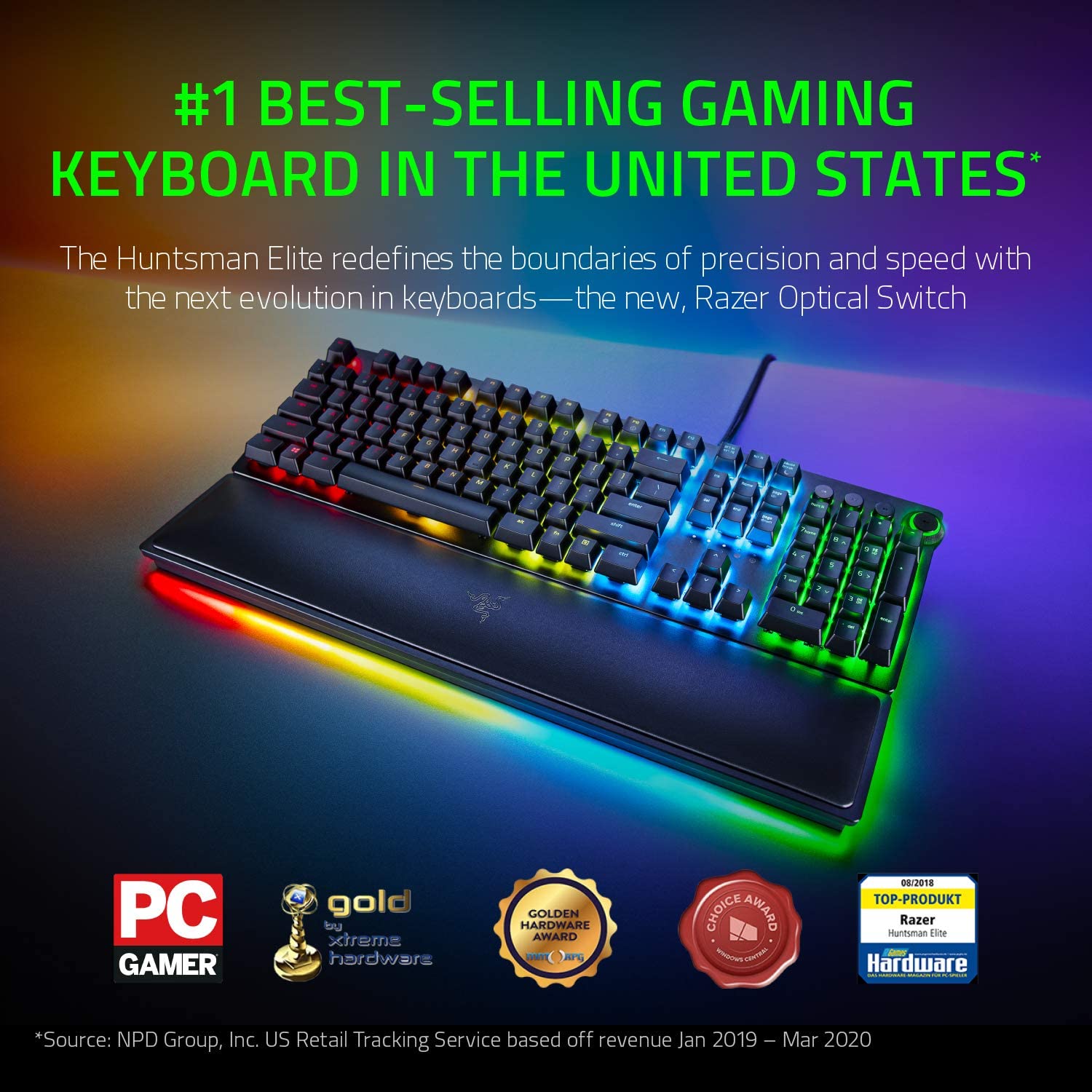 PC周辺機器 Razer Huntsman Elite - Linear Optical Razer Huntsman Elite review | PC Gamer