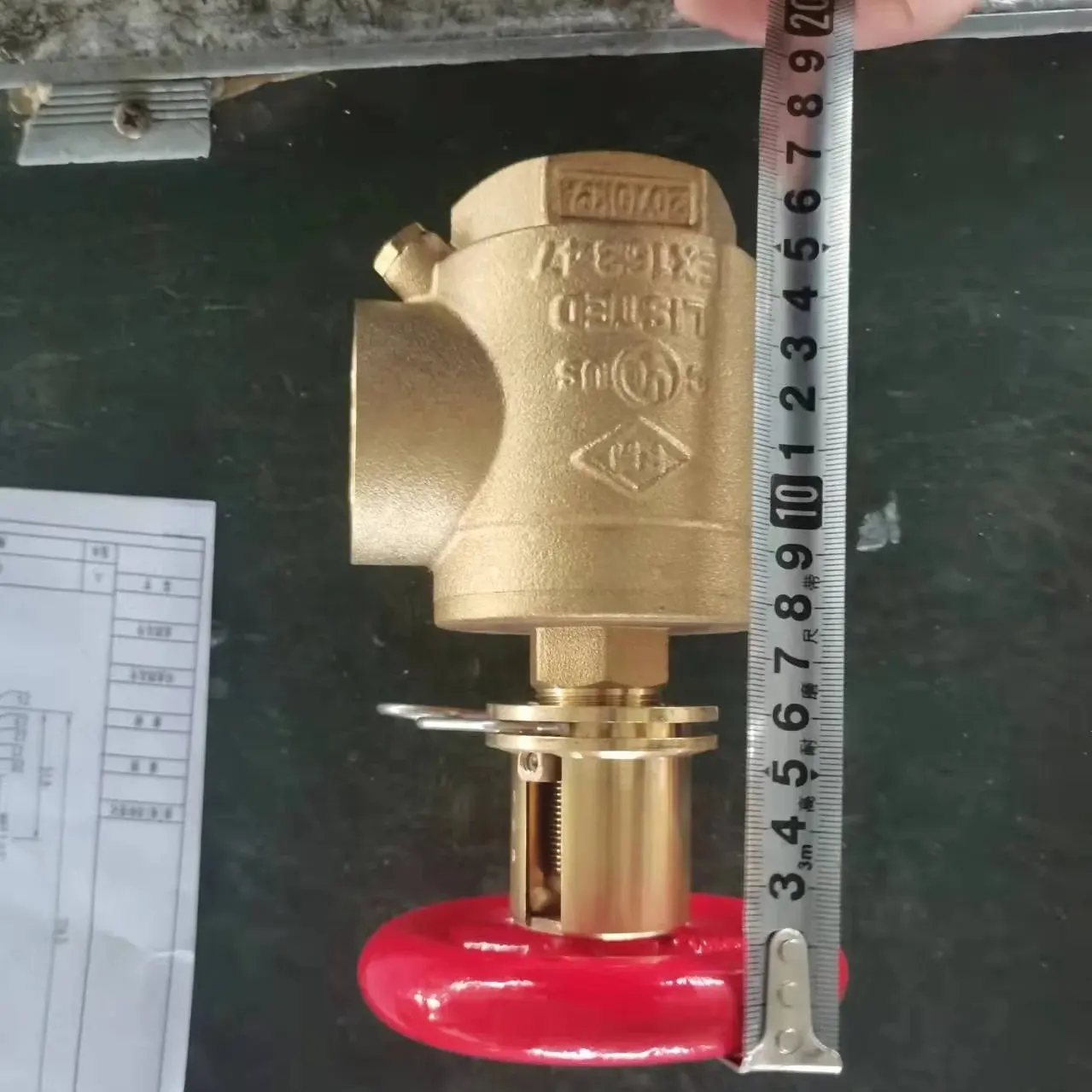 Válvulas de restricción de presión FM UL DE FÁBRICA DE China, válvula de fuego de latón, equipo de extinción de incendios de 2,5 pulgadas, válvulas reductoras de presión de latón