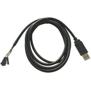 สายแปลง UART อนุกรม utech USB เป็น TTL พร้อมชิป FTDI ถูกยกเลิกโดยส่วนหัว6ทางใช้งานได้กับบอร์ด /beaglebone สีดำ - Product Image 2
