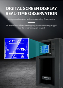 Nhà Máy Giá 220V Trực Tuyến <span class=keywords><strong>UPS</strong></span> Uninterruptible Cung Cấp Điện Tinh Khiết Sóng Sin 1KVA 2KVA 3KVA Được Xây Dựng Trong Pin <span class=keywords><strong>UPS</strong></span> Cung Cấp Điện - Product Image 2