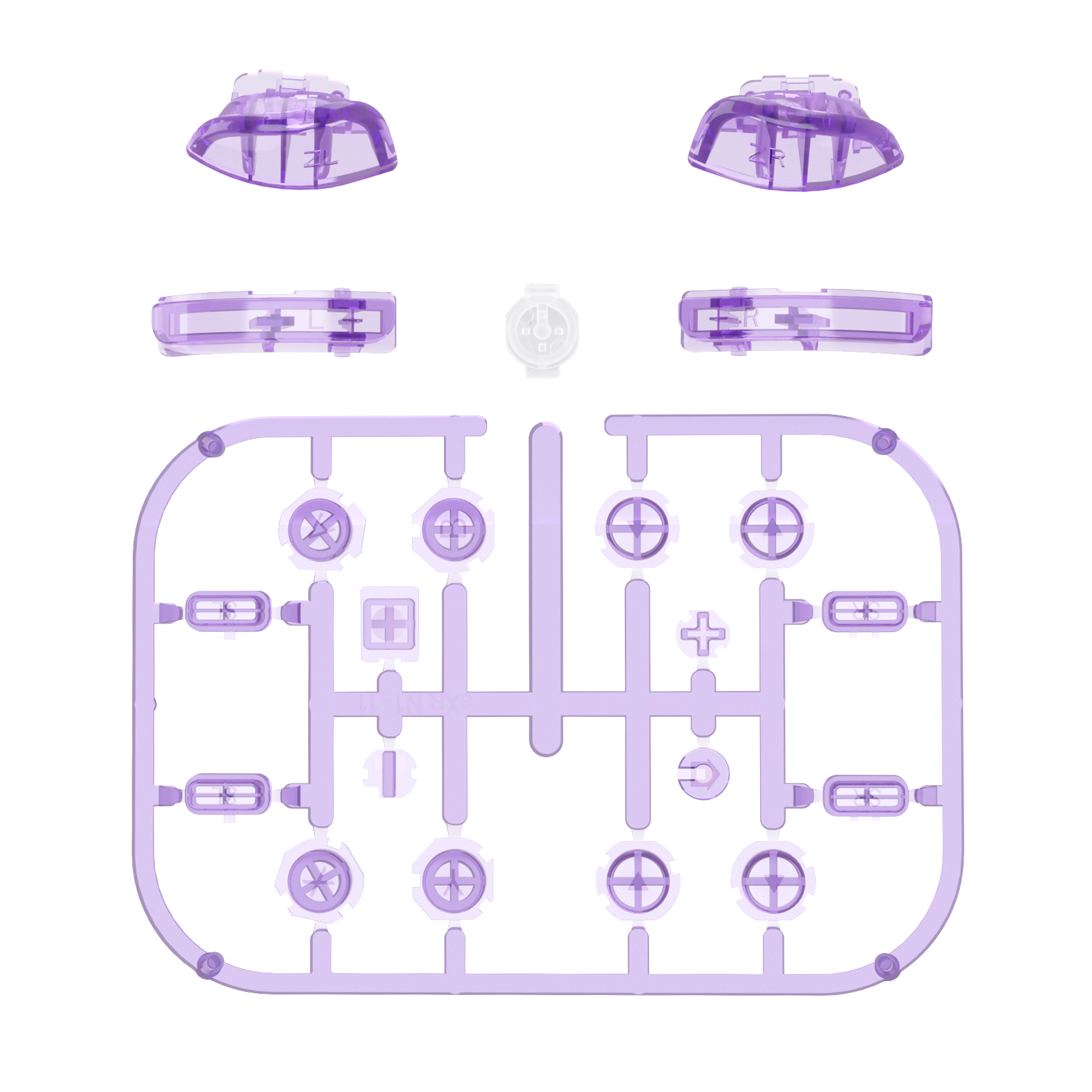 Crystal Clear Atomic Purple AJ245WS