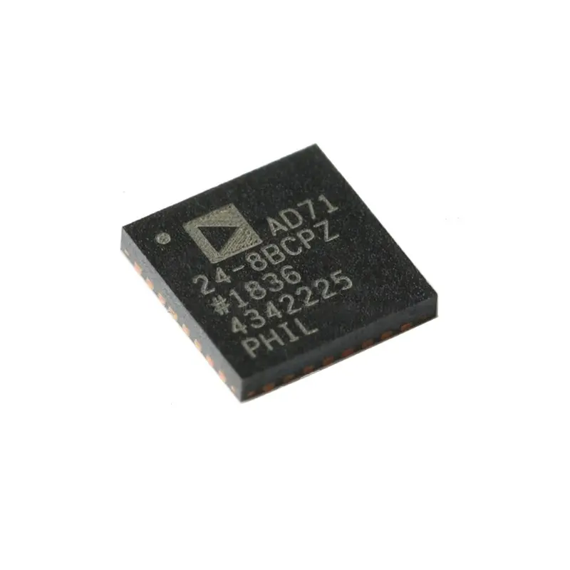 Componentes Electrónicos de circuitos integrados, convertidor analógico a Digital, IC AD7124-8BCPZ