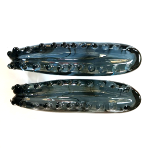 G-spot kích thích thủy tinh màu đen dildo trong suốt thủ dâm thủy tinh dương vật dildo đồ chơi tình dục cho người lớn màu đen thủy tinh yoni wand dương vật - Product Image 5