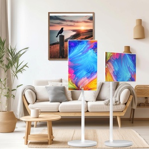 32 pollici Android 13 Smart tv portatile display lcd pubblicità schermo portatile digital signage e display digitale Stand - Product Image 1