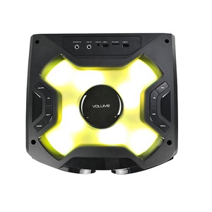 Temeisheng PA System Active Rechargeable Speaker Amplifier Module with Flashing Disco Light - Product Image 5