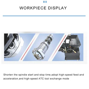 CNC makinesi araçları VMC T6 dikey işleme merkezi yüksek hızlı delme ve dokunarak makinesi CNC işleme makinesi T6 - Product Image 3