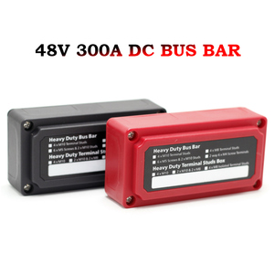 Cover 300A güç dağıtım bloğu bara M10 M8 Terminal damızlık 4 sonrası bara araba için kapak ile - Product Image 6