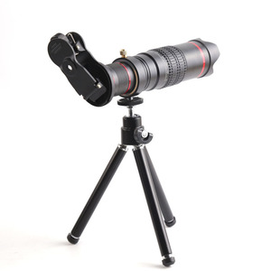 三脚ユニバーサルクリップ電話カメラレンズ望遠鏡ズーム付き22X光学望遠レンズキット - Product Image 5