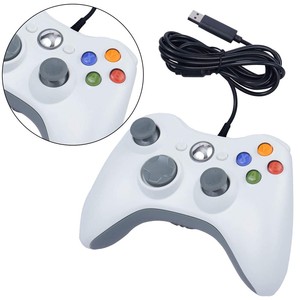 Xbox 360 için Gamepad kablolu Joystick denetleyicisi çift titreşim kablolu Joystick XBOX için 360 denetleyici Gamepad Joypad - Product Image 6