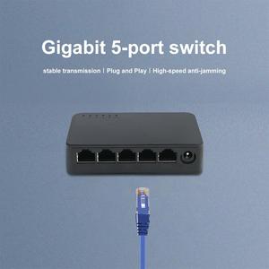 Shenzhen KuWFi 2k 100m Wifi Netzwerk-Switch <strong>Distribution</strong> Switch 100Mbps 5 Port Mini Wireless Standard Network Switch