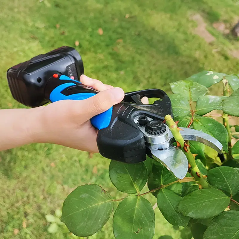 Tijeras de podar con batería, herramienta de jardín, podadora eléctrica inalámbrica sin escobillas