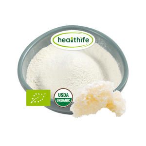 Khô trắng thạch nấm trắng tuyết nấm bột hữu cơ Tremella fuciformis nấm bột - Product Image 1