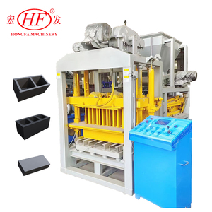 Precio barato básico Línea de fabricación de bloques automatizada Máquina de fabricación de bloques huecos Compresión de compresión Vibración Maquinaria de ladrillos - Product Image 1