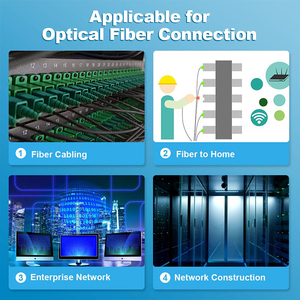 FTTH Fiber Optic Adapter Quick SC APC/UPCFast Connector Drop Cable LC <strong>Network</strong> 4G WiFi POE <strong>Network</strong> Rapido De Fibra Optica&quot; - Product Image 3