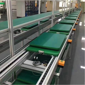 Transportador de cadena de flujo libre de doble velocidad automático de alta calidad para sistema de manipulación de palés - Product Image 2