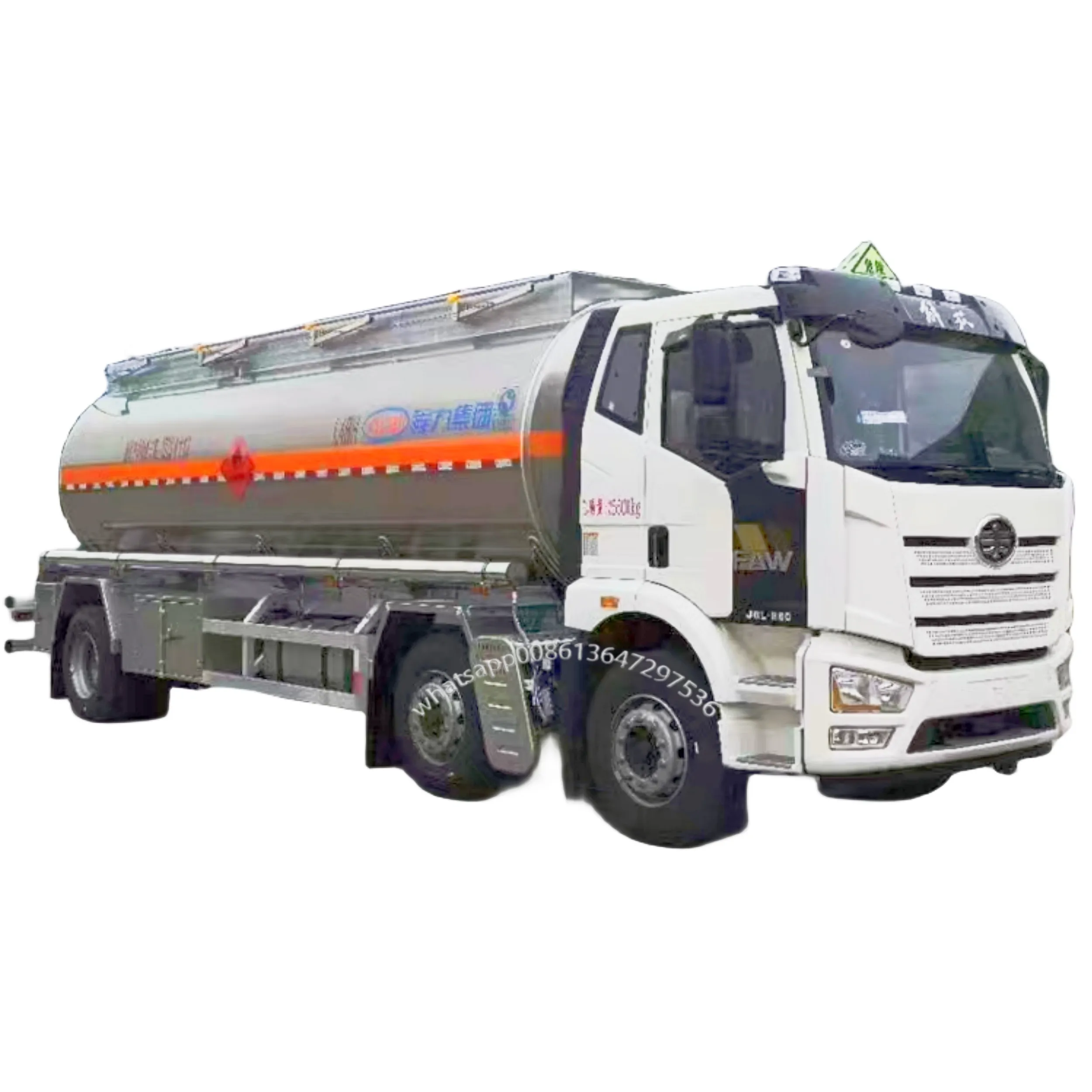 Camion di rifornimento dell'olio dell'autocisterna del combustibile di 4x2 6000 litri