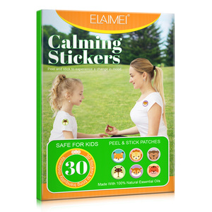 ELAIMEI çocuklar için güvenli kontrol duygular uzun ömürlü sakin şeritler sticker, sakin duyusal sakinleştirici çıkartmalar, çocuklar için sakin aşağı yamalar - Product Image 6