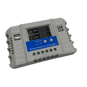 PWM30Aバッテリー充電コントローラー12v/24v自動4USB出力5V/2Aオフグリッドソーラーパネルコントローラー - Product Image 1