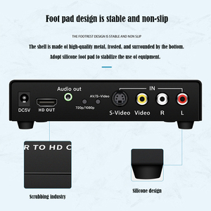 AV + S终端到高清信号1080P CVBS模拟信号到数字Lotus视频到高清 - Product Image 2