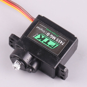 PTK 7455 MG-D Micro Servo 12g servo digitale ad alta velocità e grande torsione con denti in metallo (dimensioni 9g) modello ad ala fissa - Product Image 6