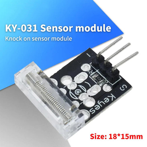 ノックセンサーモジュール3ピンKY-031パーカッション用ディイスターターキットKY031 - Product Image 1