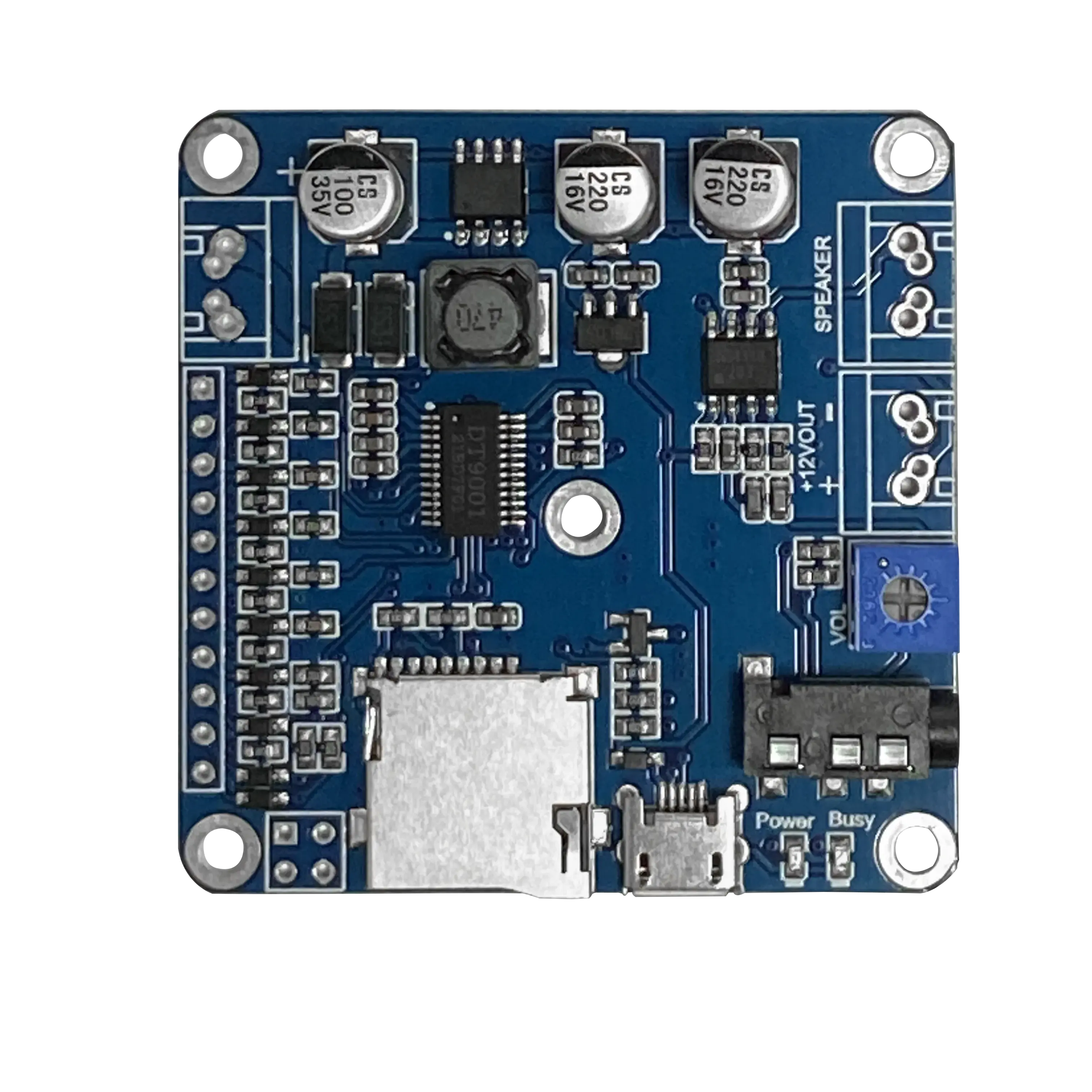 DTM3202 tf-kart yüksek güç seri Port kontrolü USB değişim şarkıları kombinasyonu oynatma yayın ses ses modülü