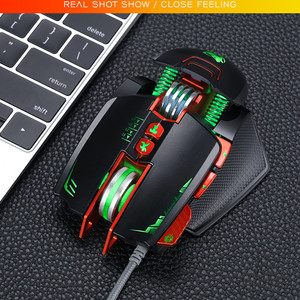Gaming Mouse Wired Light Weight USB Esports Mechanische Makro programmierung Computers piel Pressure Gun Design Gaming Mouse - Product Image 4