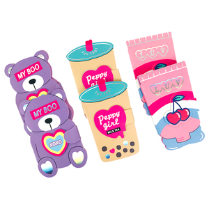 Kết Hợp Notepad Tùy Chỉnh Phim Hoạt Hình Bất Thường Hình Sáng Tạo Dính Ghi Chú - Product Image 2