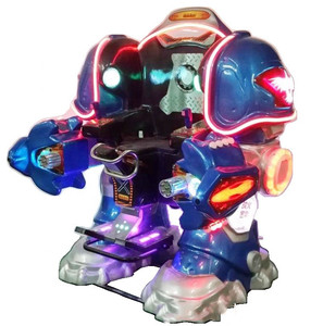ウォーキングロボット乗馬子供用ゲームウォーキングロボット遊園地バッテリー乗馬ロボット - Product Image 3