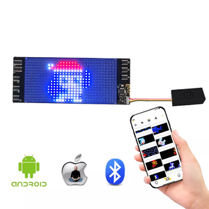 ソフトLEDスクリーンフレキシブルLEDディスプレイAPPコントロールバッテリー充電式スクロールテキストLEDサインディスプレイパネル広告用 - Product Image 2