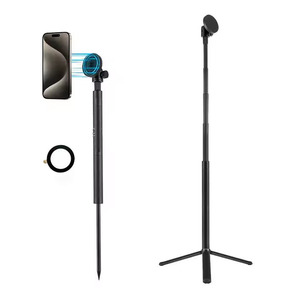 Mở rộng thanh nam châm Golf Pod từ tốt nhất Golf người giữ điện thoại với Spike và Tripod - Product Image 3